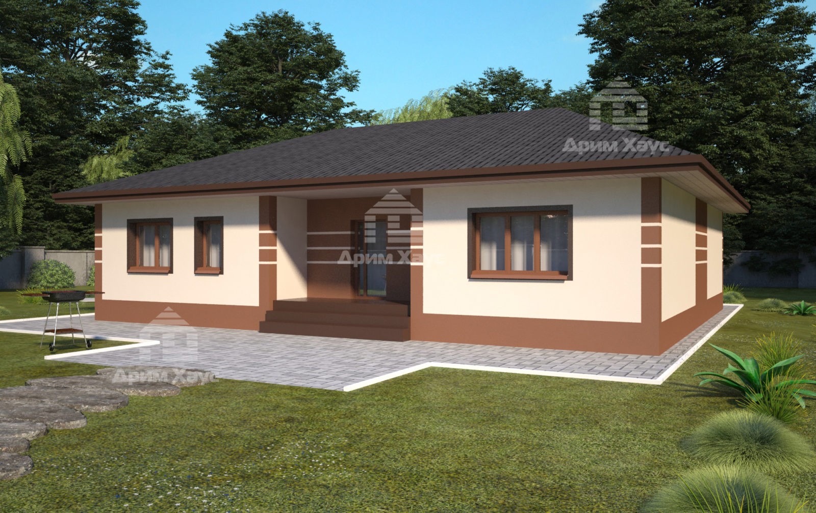 Загородный дом DH 120 K
